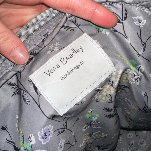 Gray Vera Bradley Bookbag!! - Picture 4 of 6